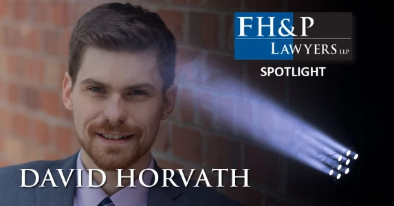 Lawyer Spotlight On David Horvath
