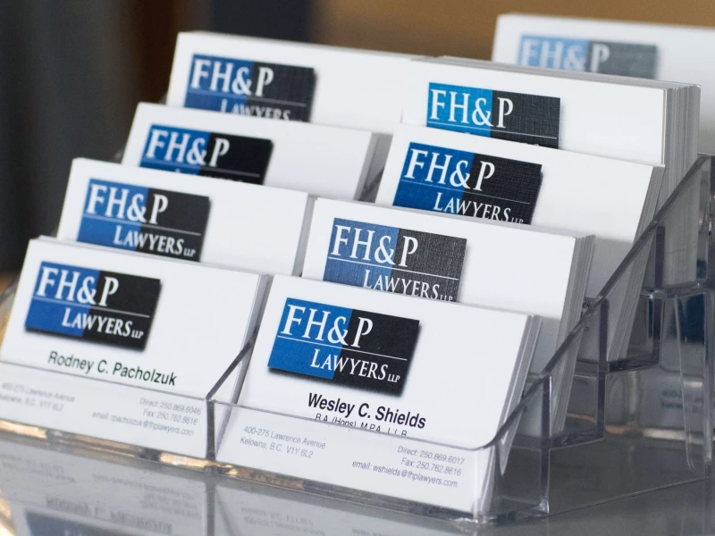 Our Values FH&P Lawyers has built a reputation for friendly service and community support. Our core 