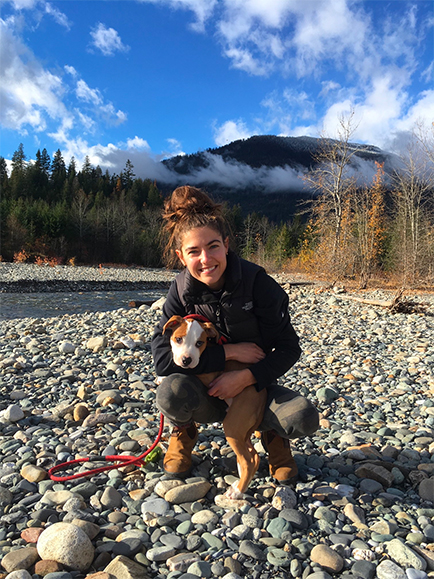 Andrea and the Thompson Rivers Animal Law Advocacy Group